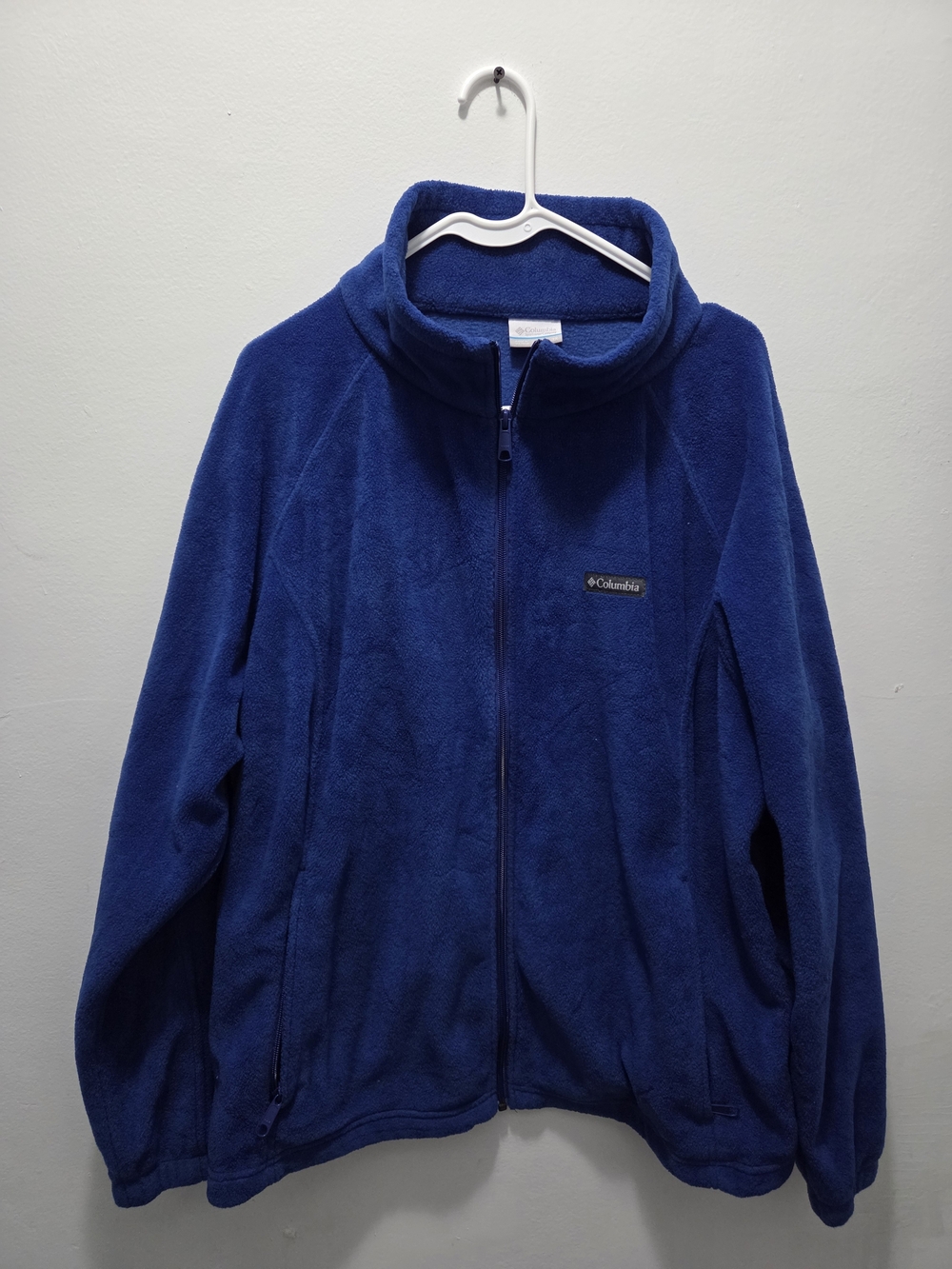 Columbia Men's 3X Royal Blue Full-Zip Fleece Jacket